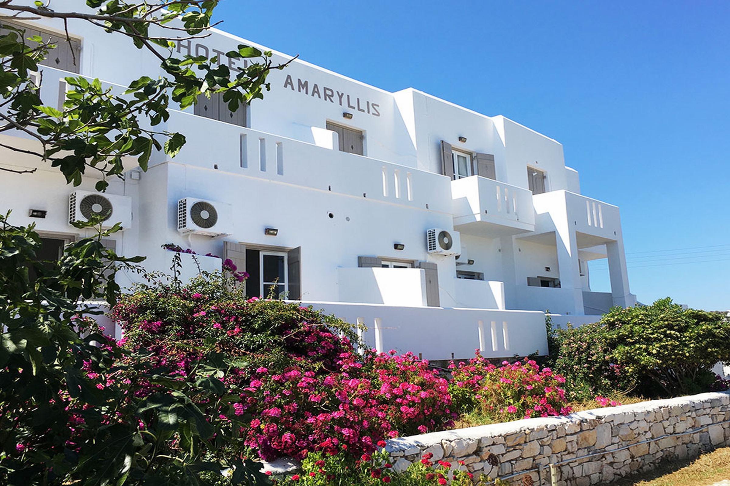 Amaryllis Beach Hotel Chrisi Akti  Exterior foto
